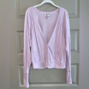 Lucky Brand light pink cardigan